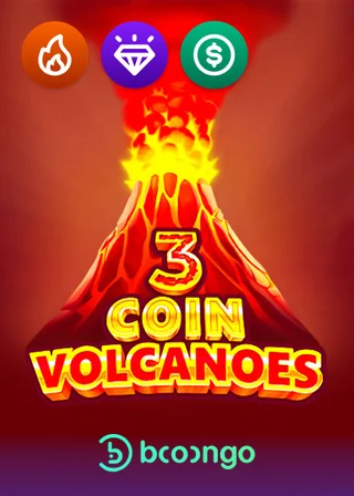 3 Coin Volcanoes pokie