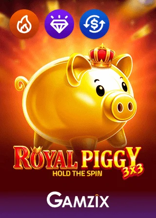 3x3 Royal Piggy Hold the Spin pokie